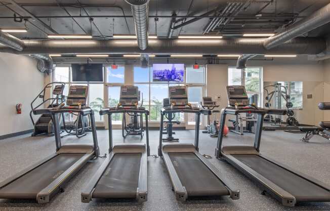 Cardio Equipment at One Plantation in Plantation, FL 33324