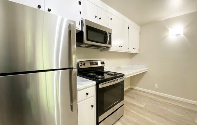 Modern Kitchens with Stainless Steel Appliances at The Morgan, Lafayette