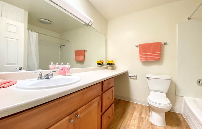 Spa Inspired Bathroom at Diablo Pointe, Walnut Creek, CA, 94596
