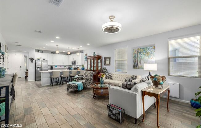 Gorgeous single level 4-bedroom, 3-bathroom home nestled in an upscale gated community in Peoria