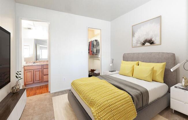 Comfortable Bedroom at Rio Seco Apartments, Tucson