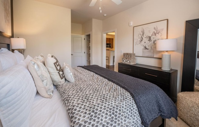 Lavish Bedroom at Abberly CenterPointe Apartment Homes by HHHunt, Midlothian, Virginia