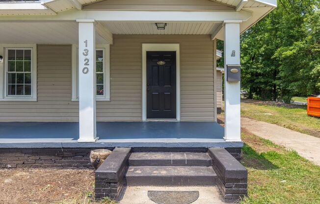Just renovated:  Four Bedroom 2 bath House with office on W Friendly Ave in Greensboro-near UNCG-