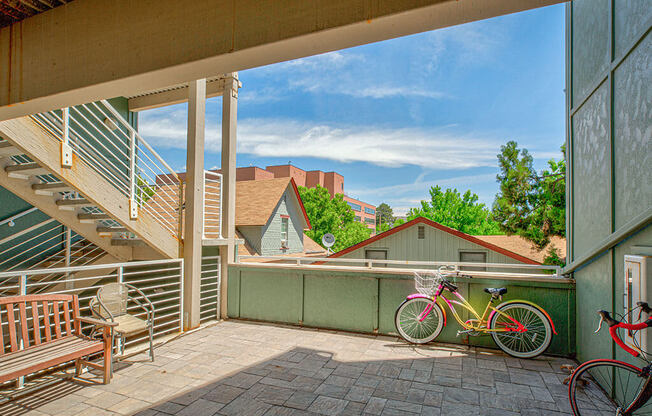 Large Balcony at C.W. Moore Apartments, Boise