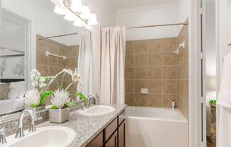 Large Soaking Tub In Bathroom at Berkshire Jones Forest, Conroe, 77384