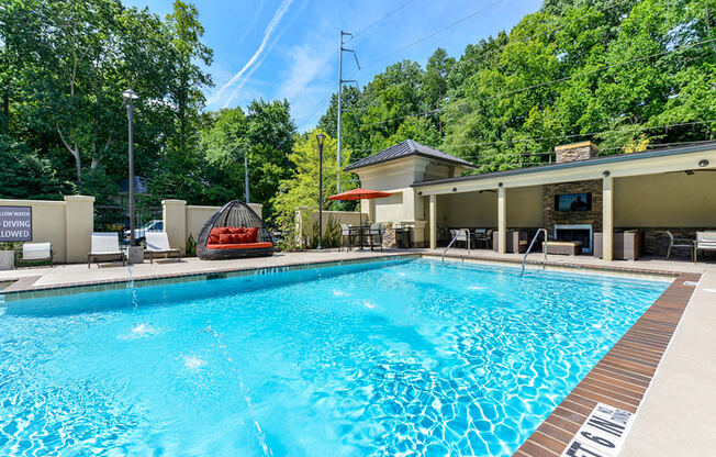 Residences of Chastain pool.