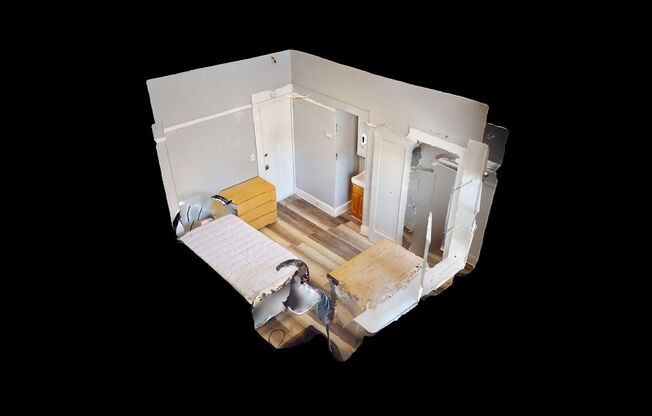 Studio, , 118 sqft, $1,100, Unit 6