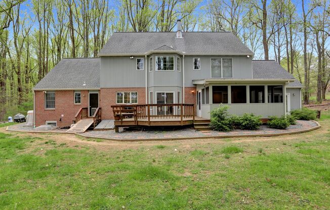 An Unbelievable Rental Opportunity – Grand 5-Bedroom Estate on 2.46 Private Wooded Acres