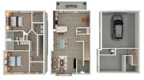 2 beds, 2.5 baths, 1,565 sqft, $2,615