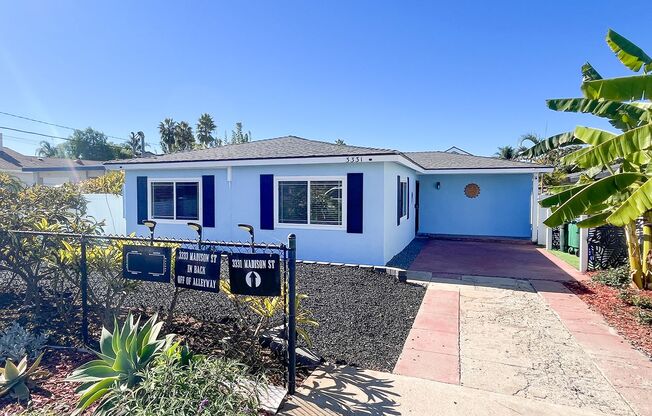 Spacious 3 bedroom, 2 bathroom home in the village of Carlsbad!