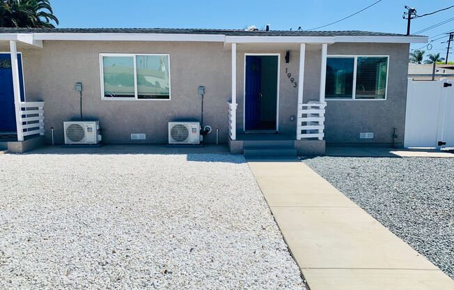 Newly Constructed 2BD/1BA Duplex Available in Linda Vista!