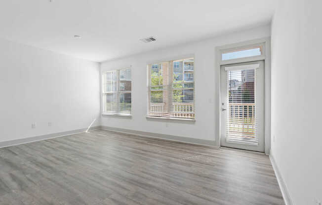Living Room with Hard Surface Flooring
