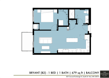 1 bed, 1 bath, 679 sqft, $1,595
