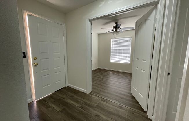 Welcome home to this recently remodeled 3 bedroom 2 bath condo with 2 car garage in a well maintained gated community.