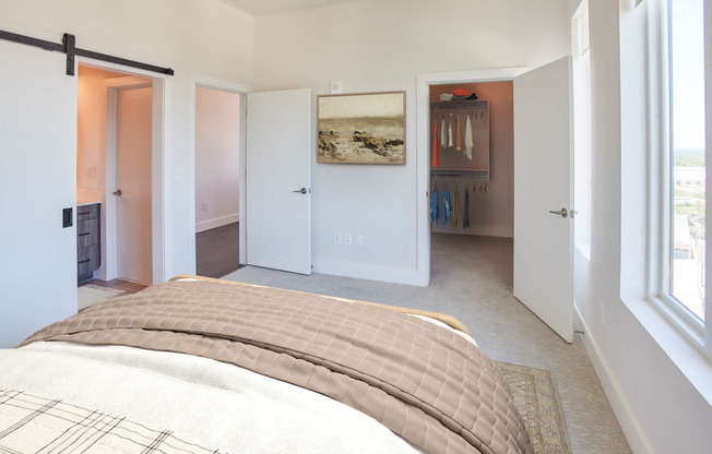 Carpeted Bedroom