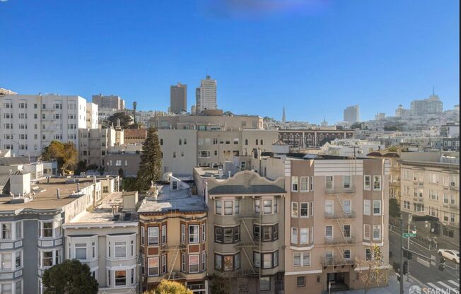 Fantastic Junior 1 bed in Cow Hollow with stunning SF skyline Views
