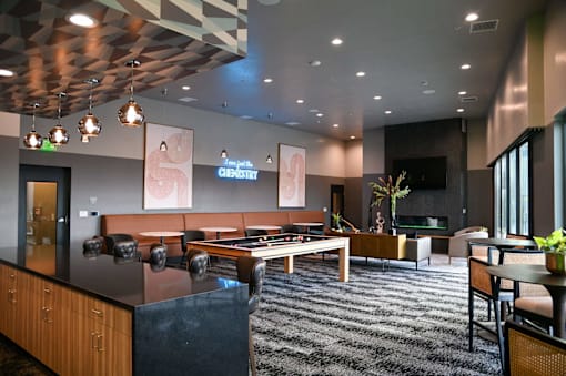 Game Room at SevenO2 Main Apartments, Utah