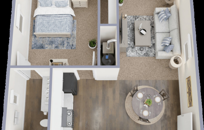 1 bed, 1 bath, 650 sqft, $999