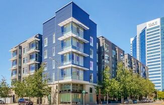 Large Contemporary 2br 2bath Downtown Oakland Apartment Near Public Transportation