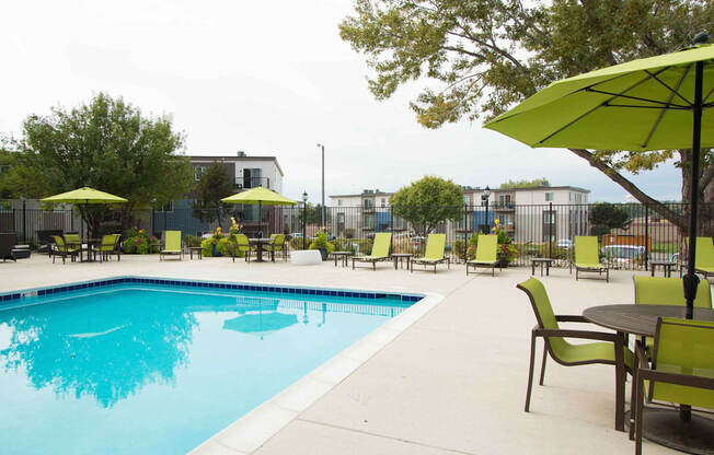 Swimming Pool at Park 88 Apartments in Thornton, CO