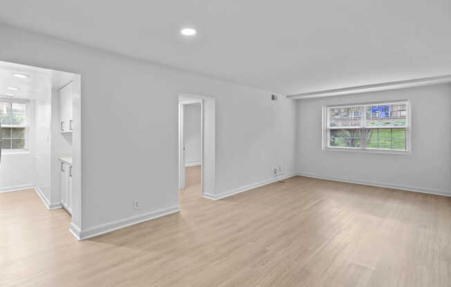 Living Room with Hard Surface Flooring