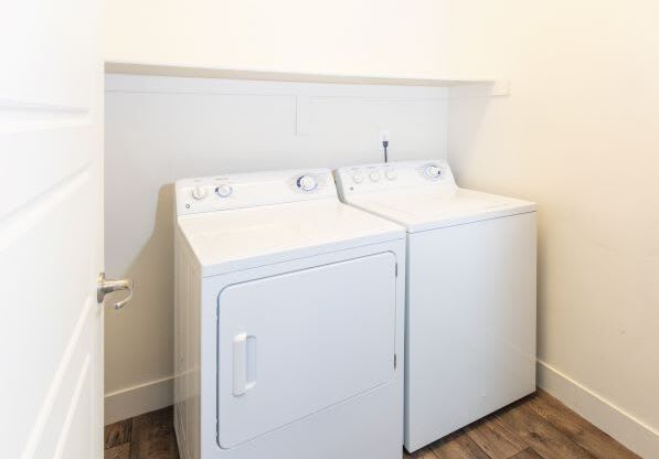 Full Size Washer & Dryer at San Moritz Apartments Midvale Utah
