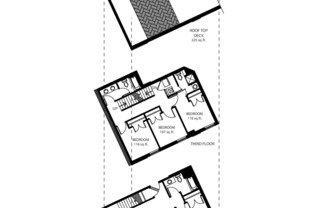 4 beds, 3 baths, 1,373 sqft, $1,840, Unit 203