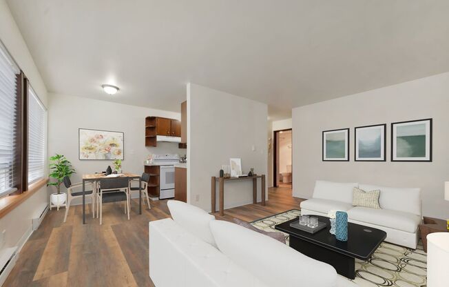 Rajah Apartments | Renovated North Capitol Hill Studios & One Bedrooms