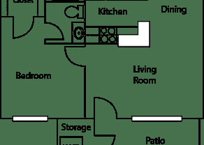 Partner-provided photo for $725 unit