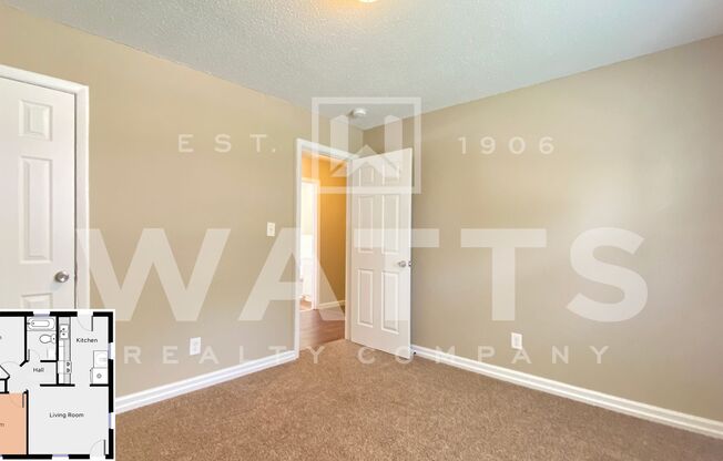 2 beds, 1 bath, 616 sqft, $750, Unit 1850