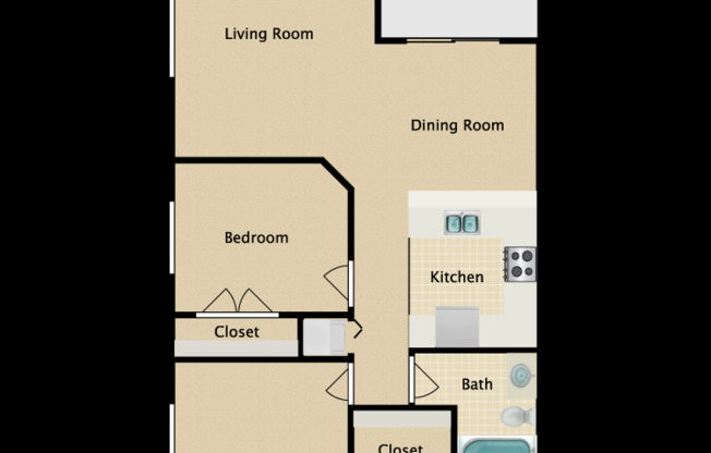 2 beds, 2 baths, 911 sqft, $1,780