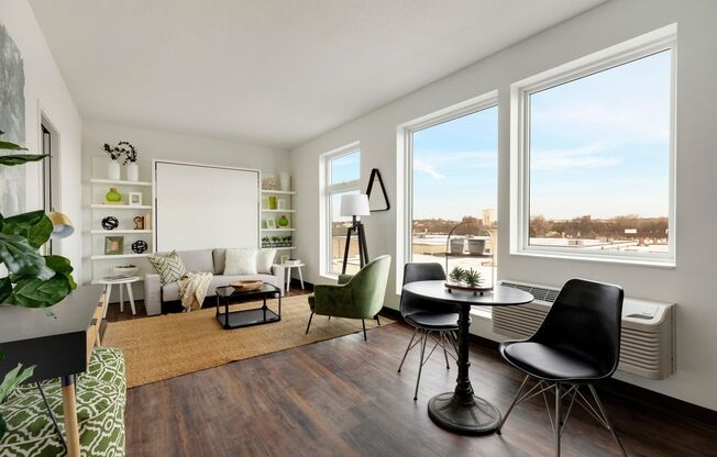 Studio, 1 bath, 407 sqft, $1,145, Unit 408
