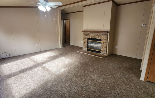 Spacious 3 Bedroom, 2.5 bathroom home with detached garage!