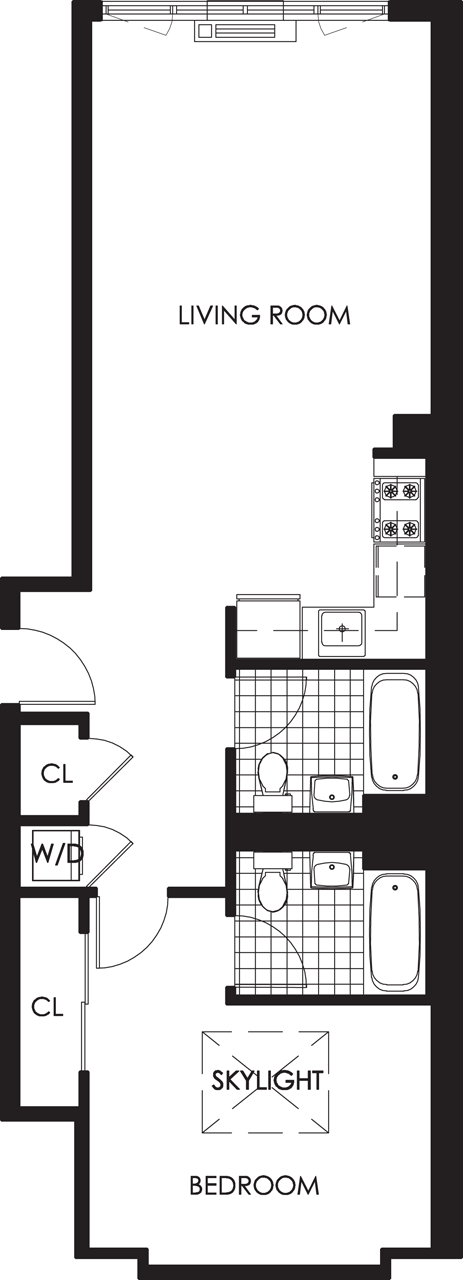 1 bed, 1 bath, 813 sqft, $5,899, Unit 714