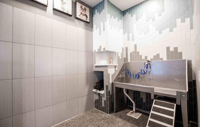 Pet Washing Station at Colorado Springs Rentals
