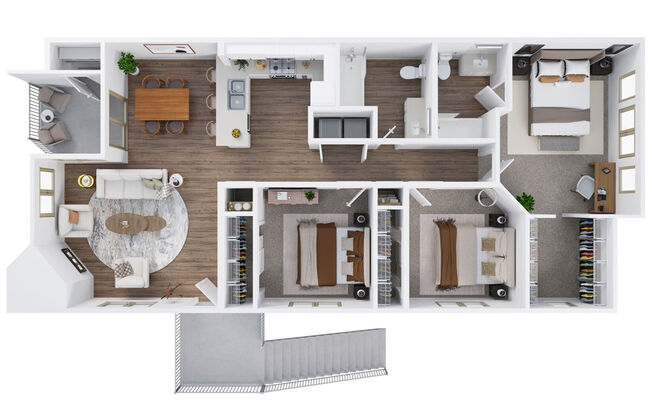 3 beds, 2 baths, 1,178 sqft, $3,054