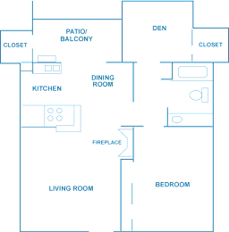 1 bed, 1 bath, 850 sqft, $1,164