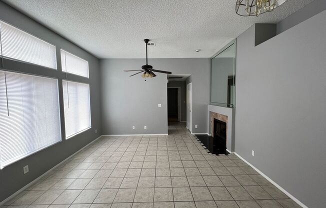 Henderson Townhome with new carpet freshly painted.