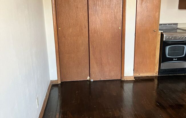 Large 1 Bedroom Apartment with all Hardwood Floors.