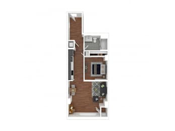 1 bed, 1 bath, 752 sqft, $2,799