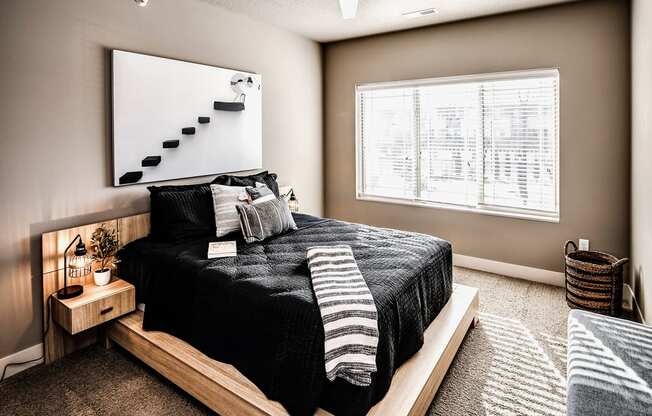 Bedroom at Sterling at Prairie Trail in Ankeny, IA