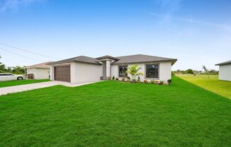 Be the first in occupy this 2024 constructed home in the vibrant city of Cape Coral, FL!