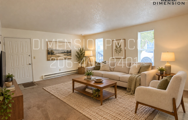 Beautiful one-bedroom and two-bedroom apartments in Sumner!