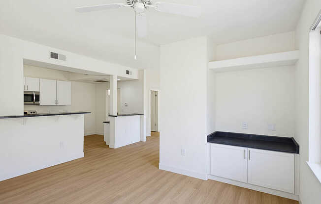 Living Room with Hard Surface Flooring