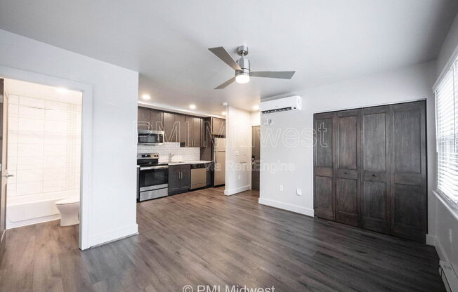 Studio, 1 bath, 318 sqft, $849, Unit 102