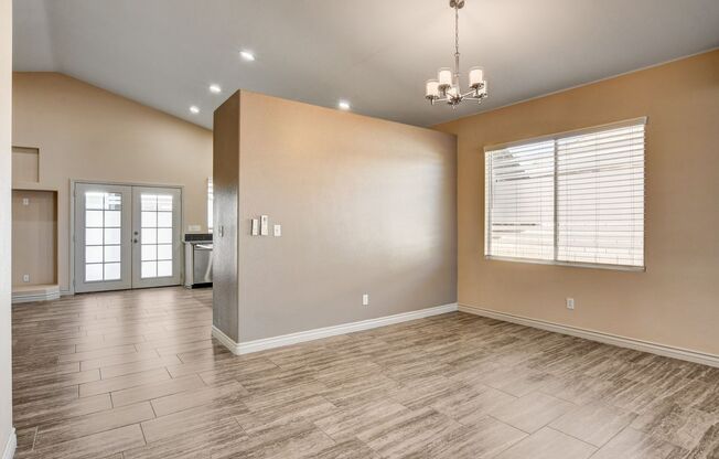 Stunning Modern 3 Bedroom Oasis w/ Vaulted Ceilings, Large Pet Friendly Backyard & NO HOA!