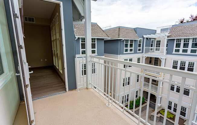 Balcony at Bayswater Apartments, Burlingame, CA