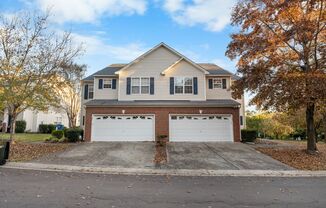 Beautiful 3 Bedroom 2.5 Bathroom Townhome with 2 Car Garage in South Durham