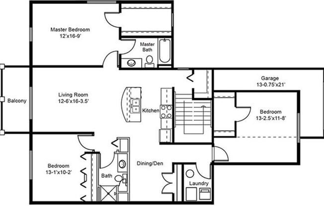 3 beds, 2 baths, 1,446 sqft, $2,085, Unit 42