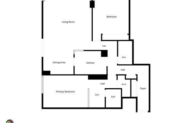 2 beds, 2 baths, $3,700, Unit # 502